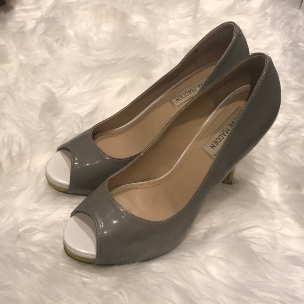Grey heels